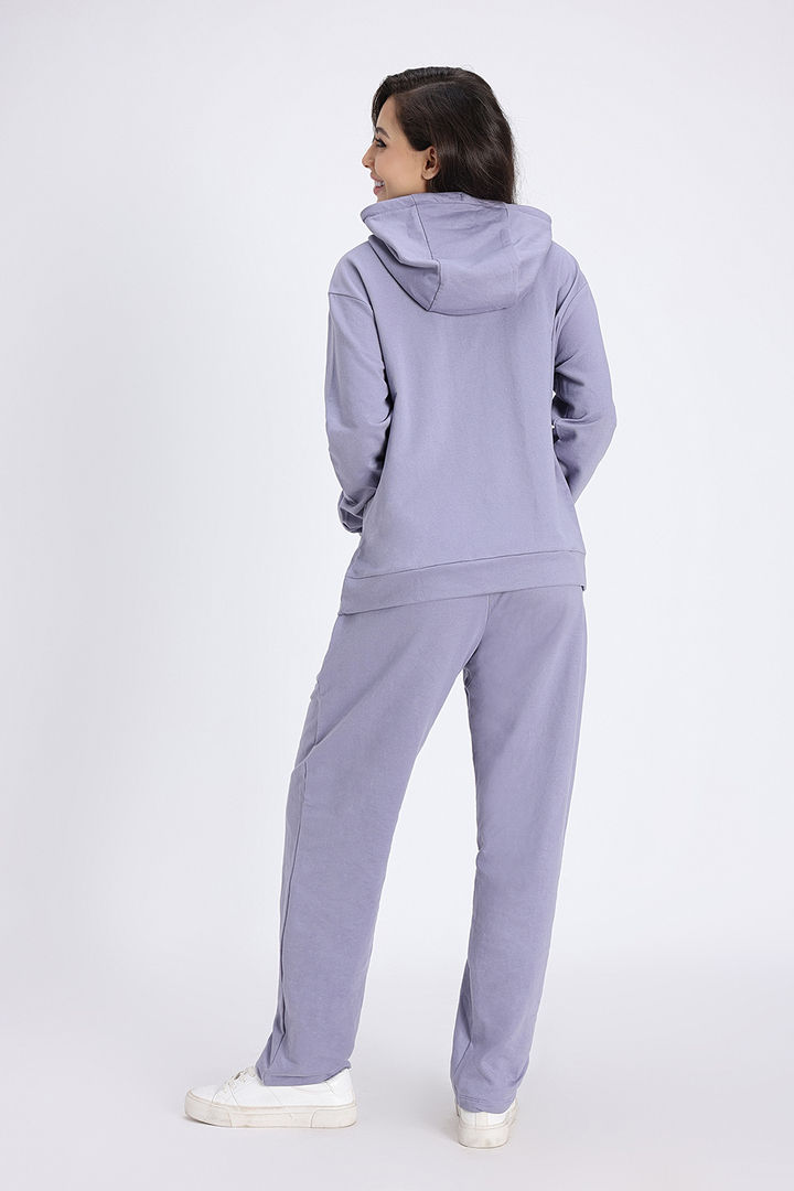 Zivame Knit Cotton Lifewear Set - Silver Bullet — image 4